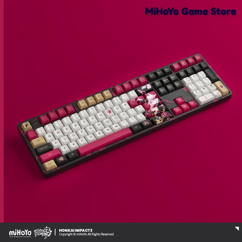 Yae Sakura Darkbolt Jonin Keyboard Honkai Impact 3 Official Genuine  Character Theme Series Customized Mechanical Keyboard Gifts