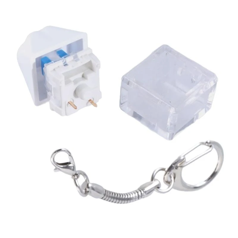 G6DD Silicone Cats Paws Switches Tester Keychain Keyboard Keycap Testing Stress