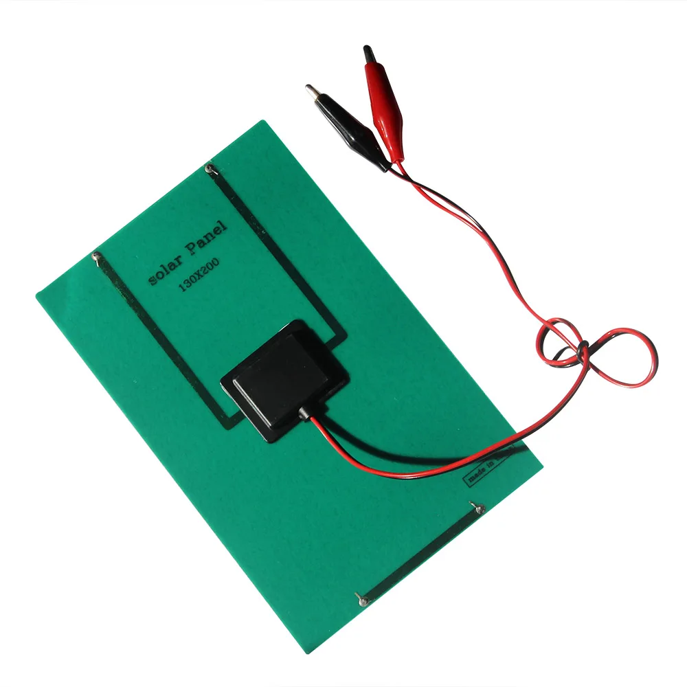 8 واط 18 فولت الكريستالات لوحة طاقة شمسية خلية شاحن بالطاقة الشمسية مع مشبك التمساح لشحن نظام البطارية 9 فولت-12 فولت