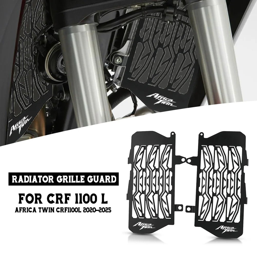 

Motorcycle Radiator Guard Grill Cover Cooler Protection FOR Honda CRF 1100 L Africa Twin CRF1100L 2020 2021 2022 2023 2024 2025