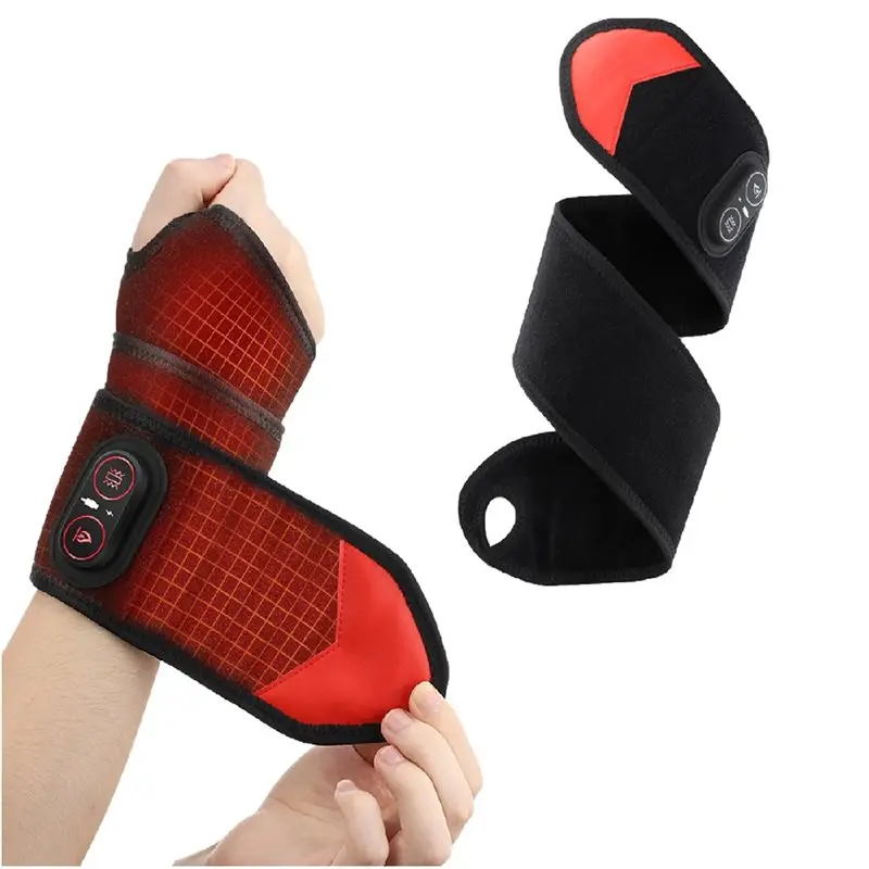 แผ่นประคบร้อนไร้สาย BAAO-1 คู่ 3 ระดับความร้อน สำหรับมือ ข้อมือ ข้อศอก บรรเทาอาการปวดจากโรคข้ออักเสบ การพิมพ์ และการเล่นเกม