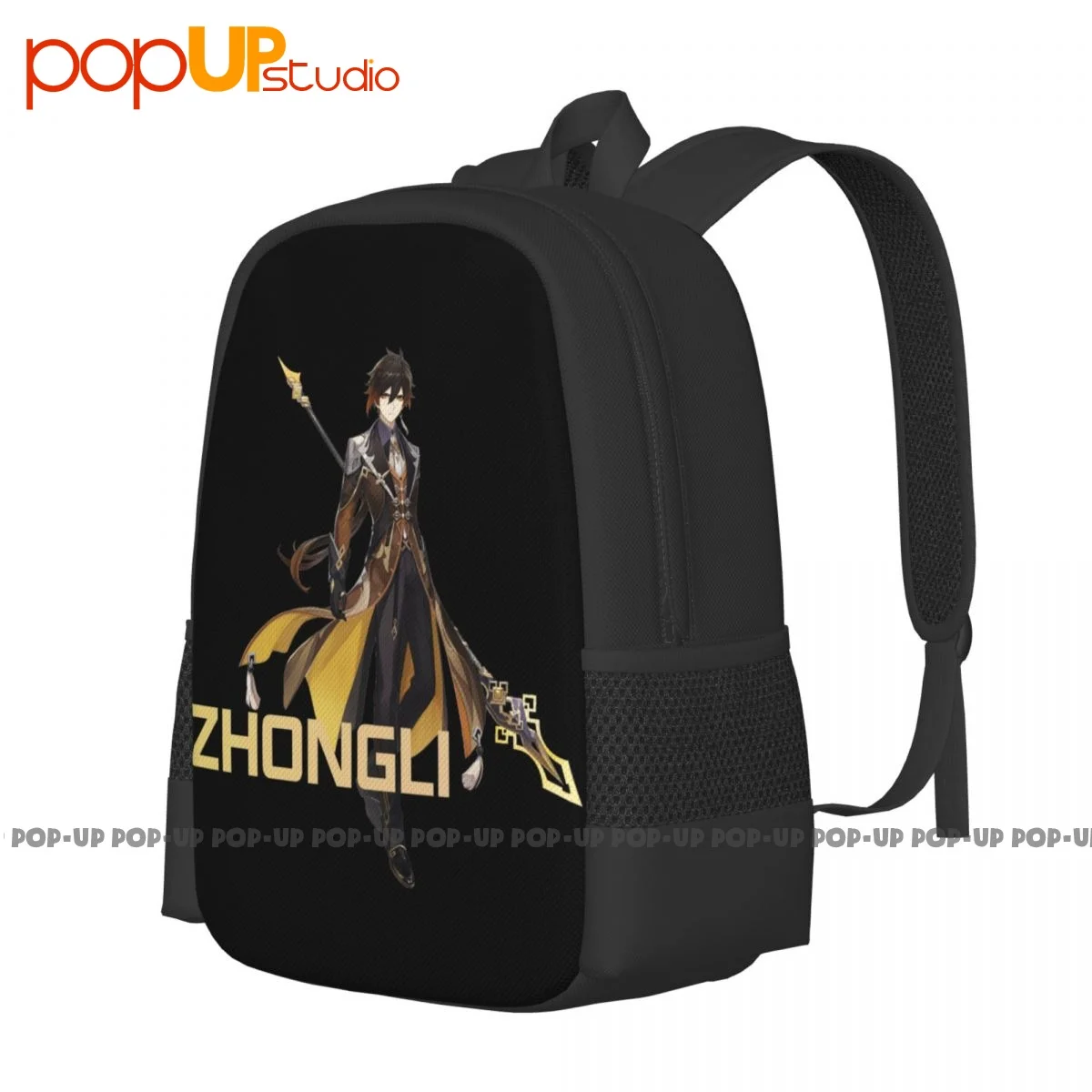 Genshin Impact Zhongli Backpack Large Capacity Hot Art Print Personalised Large Capacity