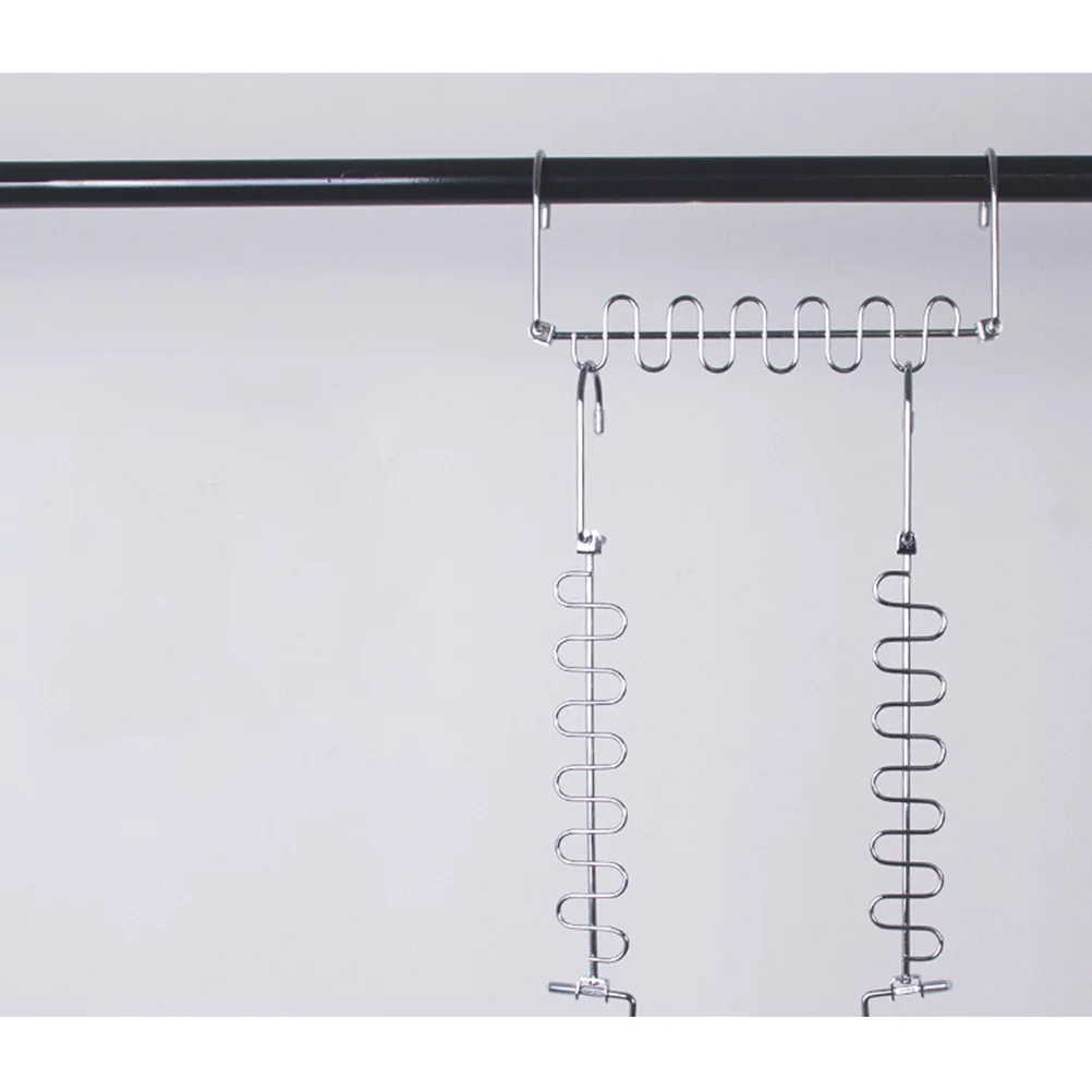 

Wardrobe Storage Rack Multi-Function Hanger Organizer Strong Metal Design for Closet Space-Saving Clothes Drying and Holding