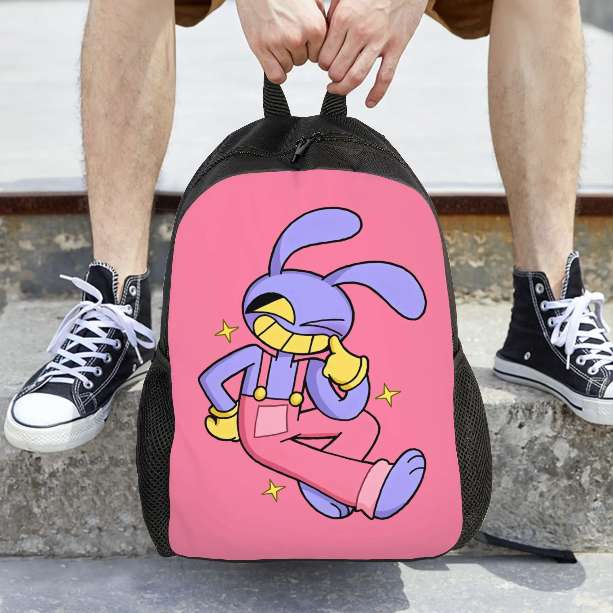 Jax Cartoon Digitals Circus Women Backpack Fashion Children School Bag Laptop Backpack Boys Girls Travel Rucksack