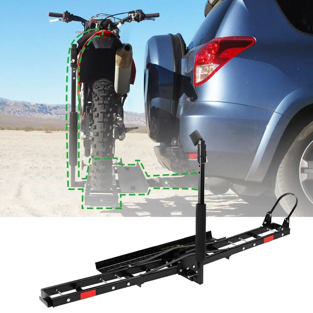 

Pickup Truck Heavy Duty Steel Motorcycle Rack Carrrier for Ford F-150 1992-1997