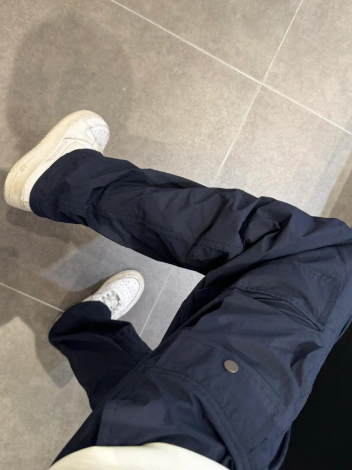 

Cleanfit Light Blue Men's Summer Thin Straight Leg Workwear Pants Qui Dry Tactical Cargo orts Loose Fit Casual Trousers