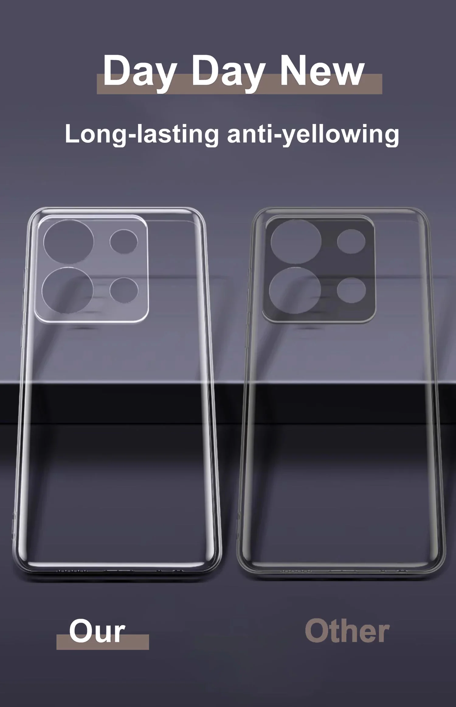 Transparente Silikon-Softhülle für Xiaomi Redmi Note 13 Pro Plus, ultradünn, transparent, TPU-Stoßstange für Redmi Note 13 Pro 4G 5G – Detail 5