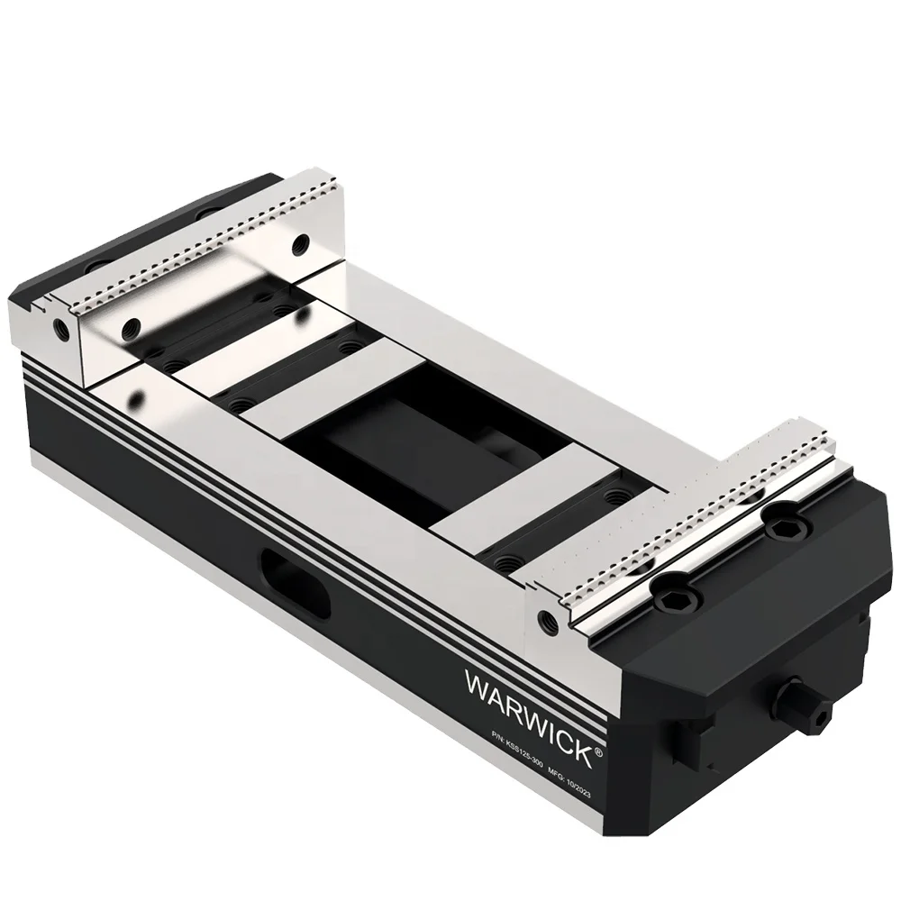 

KSS125-300 Large Clamping Range Versatile Solid Grip 5-AXIS VICE Self Centering Vise