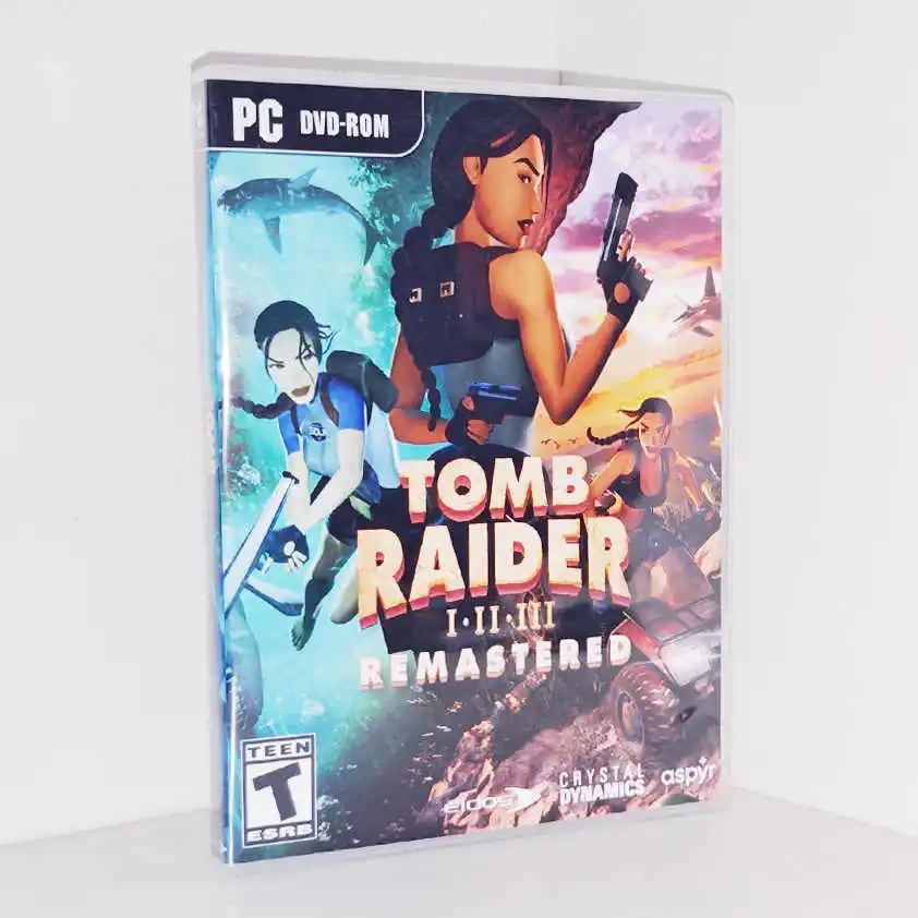 Tomb Rider 1.2.3. Trilogy-Disque de jeu en boîte autonome, Remake PC