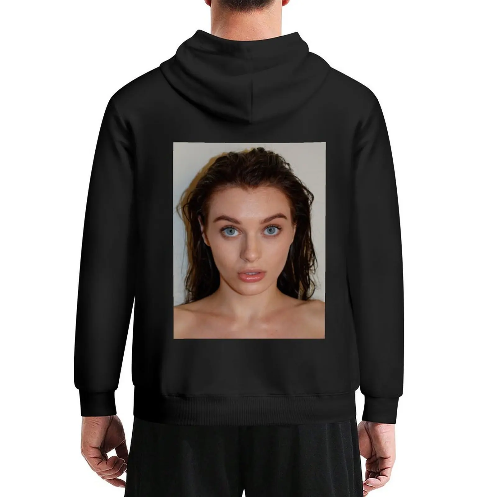 

Lana Rhoades Hoodie men's sweat-shirt set autumn japanese style men wear new hooded tee