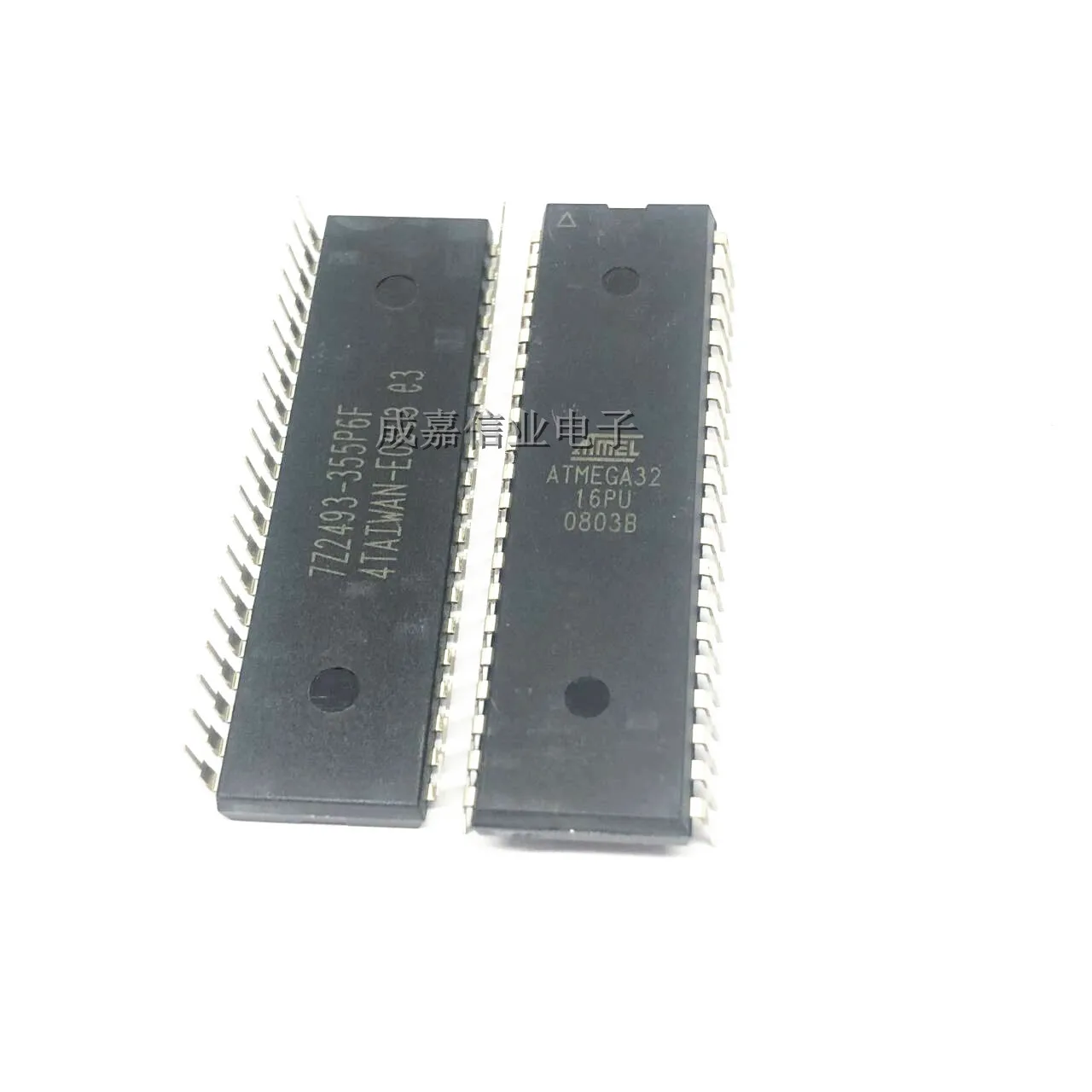 Microcontroladores ATMEGA32-16PU DIP-40 de 8 bits, microcontroladores MCU 32KB Flash 1KB EEPROM 32 Pines de entrada y salida temperatura de funcionamiento:- 40 C-+ 85 C, lote de 1 unidad