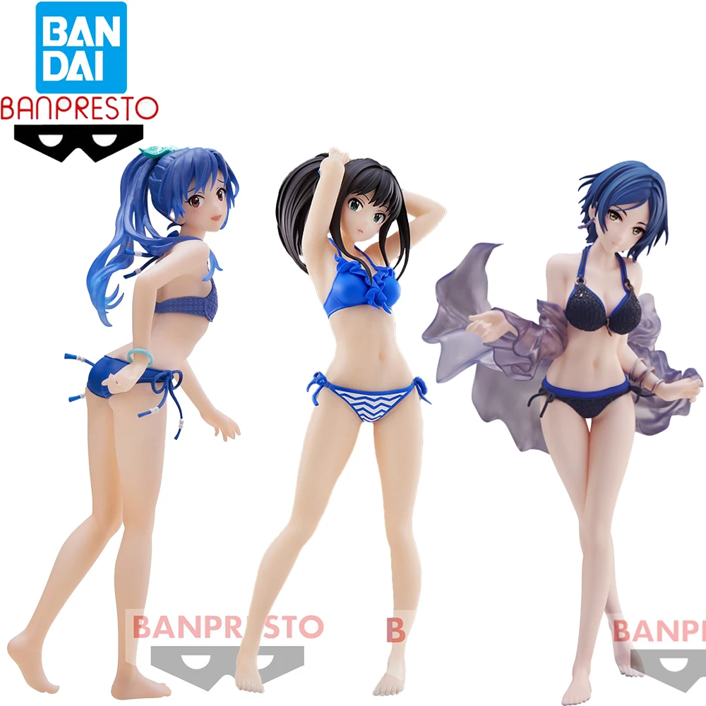 In Stocked Original Banpresto Celestial Vivi The Idolmaster Cinderella Girls Shibuya Rin Kisaragi Chihaya Hayami Kanade Figures