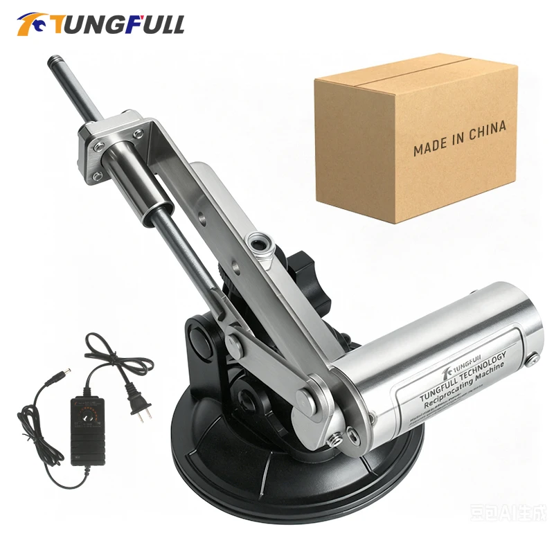 TUNGFULL Mini Linear Actuator 24V Electric Reciprocating Motion Actuator 39mm Stroke for Home Automation And DIY Projects