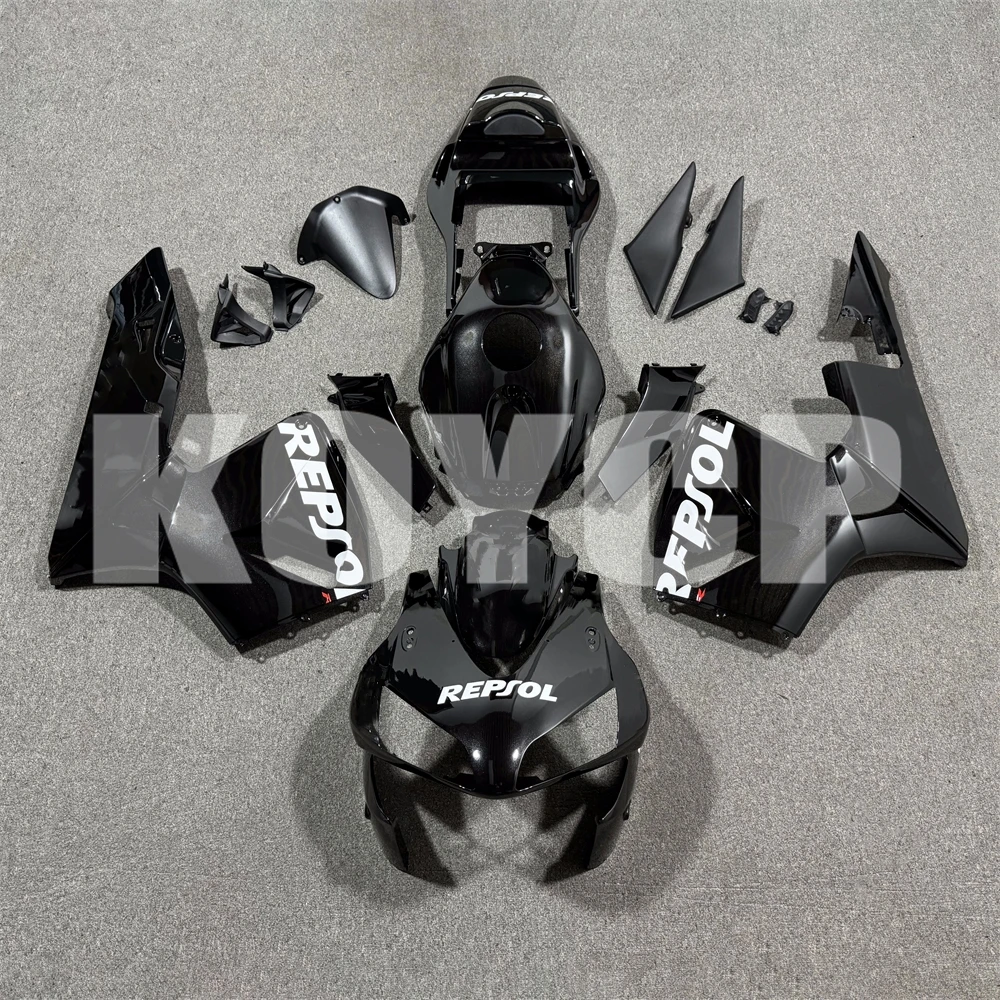 Kit Carene Complete in Plastica Nera di Altissima Qualità per Moto CBR600 CBR600RR 2003 2004