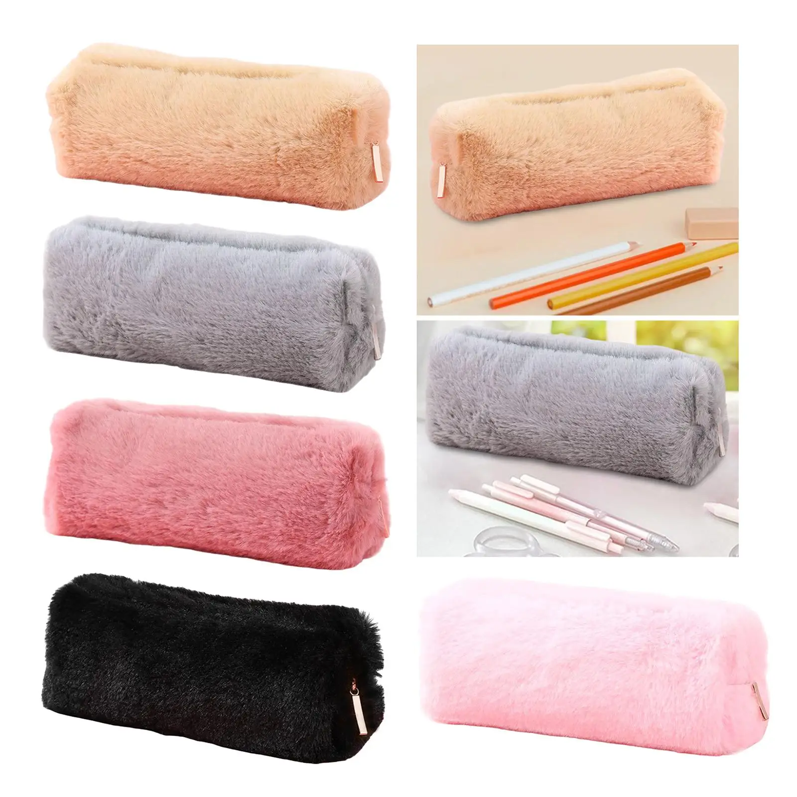 

Multifunctional Pencil Bag Cosmetic Bag Zipper Pen Bag for Kids Boys Girls