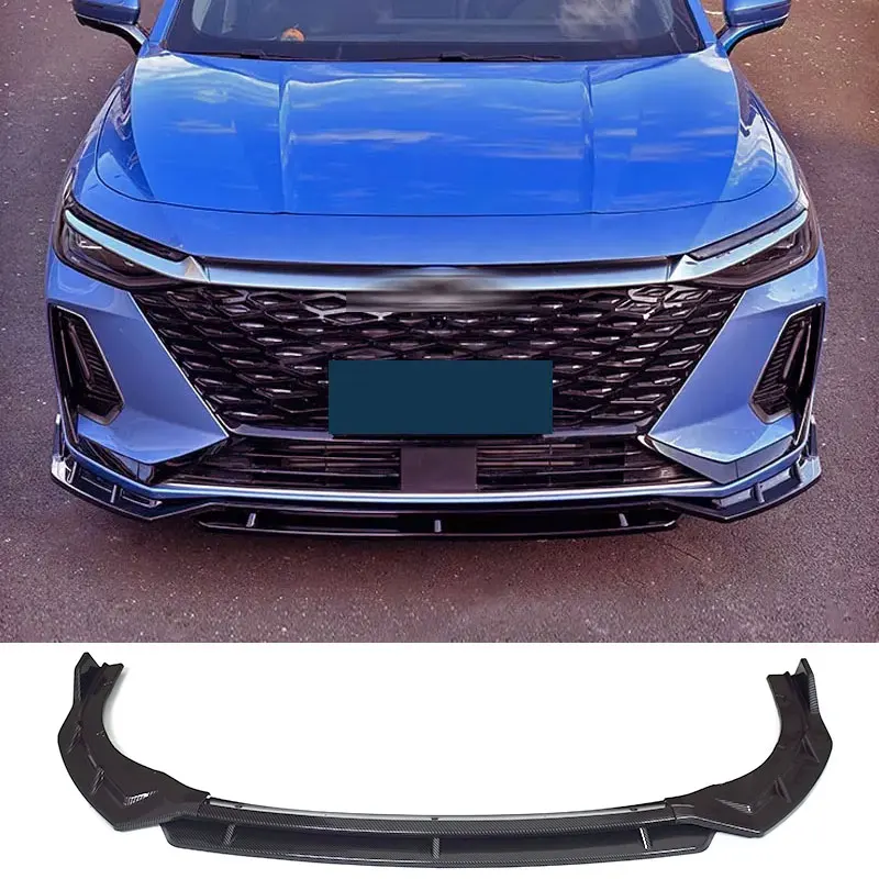 

Front Bumper Lip for Chery Arrizo 8 Air Splitter Car Body Kit Spoiler 2022 To 2024 Black Skirts Accessories