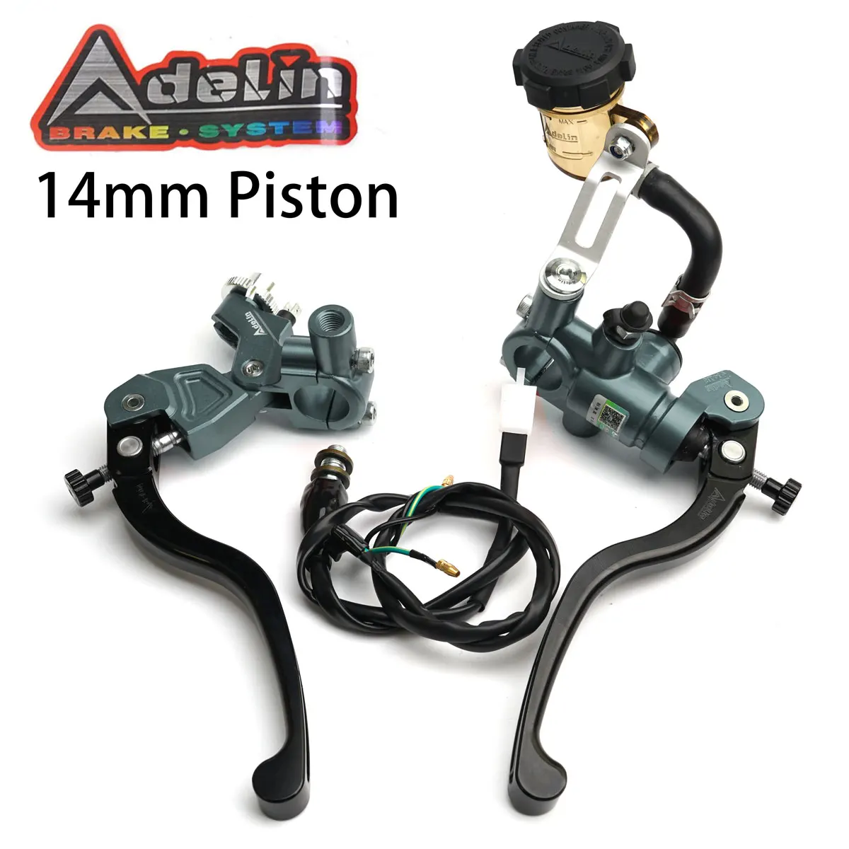 Adelin دراجة نارية شعاعي دواسة فرامل مضخة أسطوانة رئيسية PX1 عتلات عدة لهوندا سوزوكي ياماها كاواساكي الكهربائية ديرتبايك