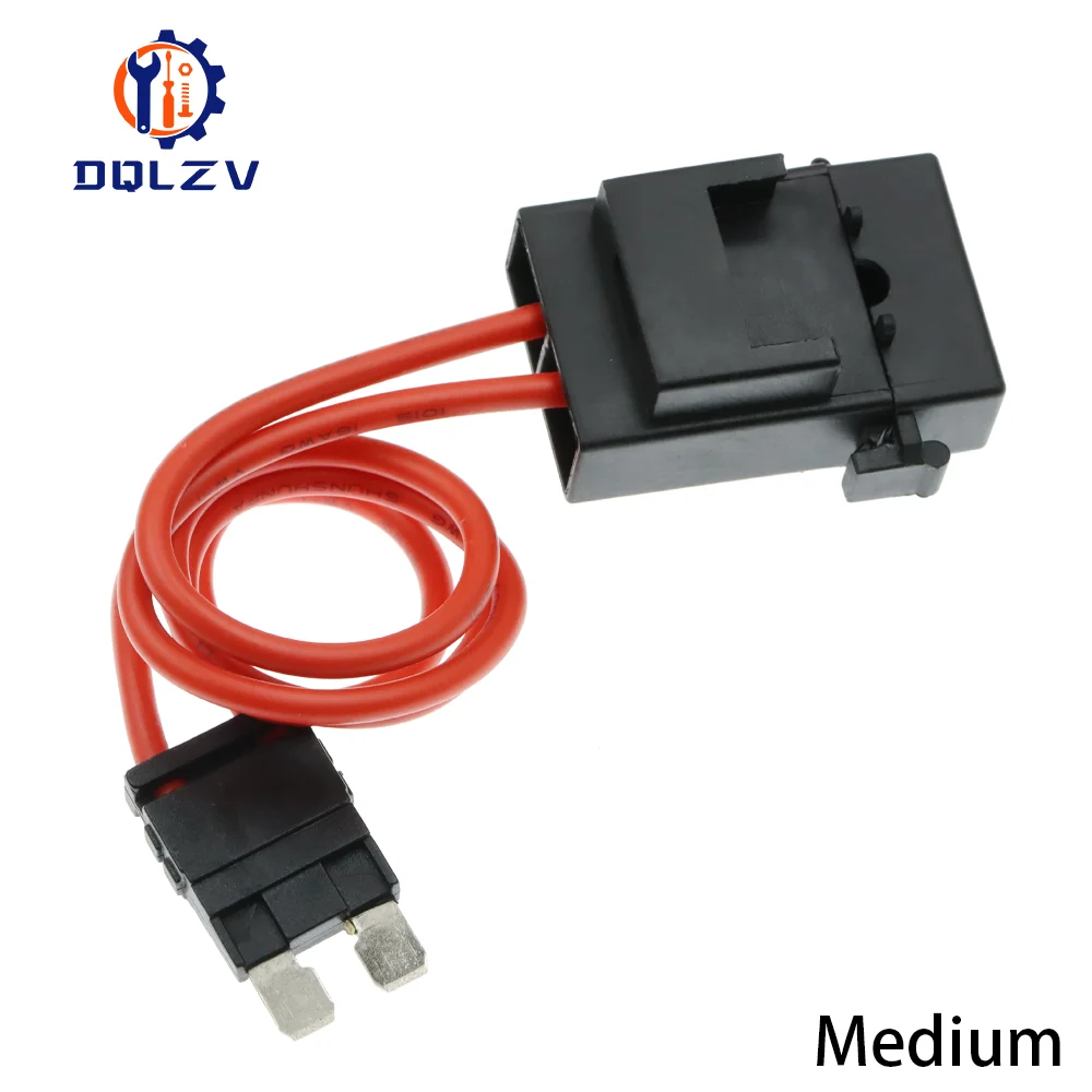 Auto Modifikation ACC Sicherungskasten, um elektrische 16WAG 32V 25A 28CM Mini Standard Sicherung Steckdose verlustfreie Sicherung Wasserhahn Halter zu nehmen