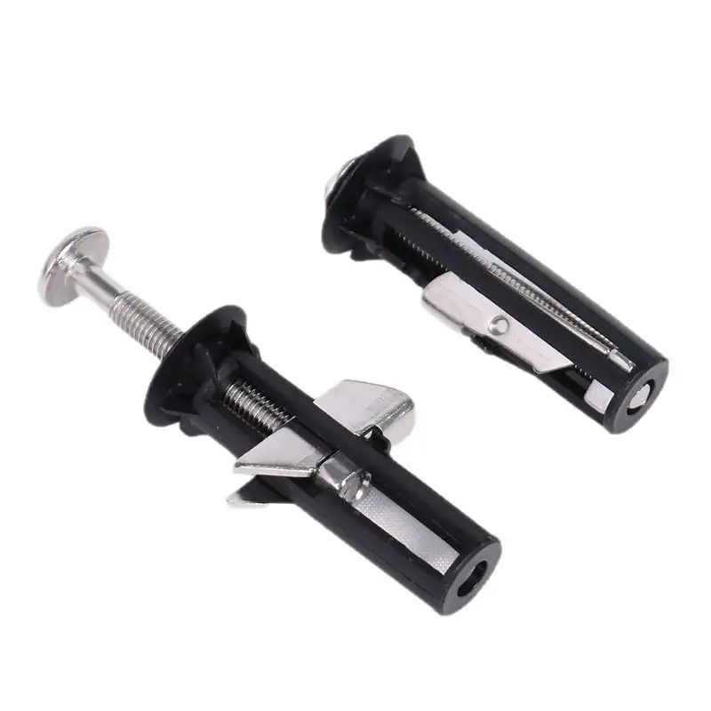 Stainless Steel Toilet Seat Fastener Bolt Tank Screw Hinge Retractable Top Mount Nut Bolts Toilet Cover Bolt Kit For Bathroom