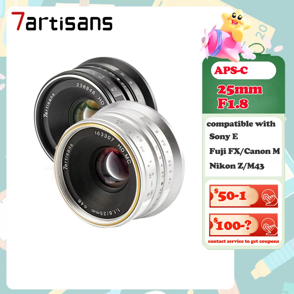 7Artisans 25Mm F1.8… - image