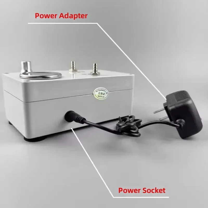 Electric Vacuum Pump Lab Use Pressure Gauge Liquid Extraction Gas Sampling Defoaming Negative Positive Pressure