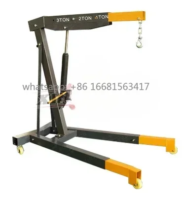 

Manual Pump Hydraulic 3 Ton Shop Crane