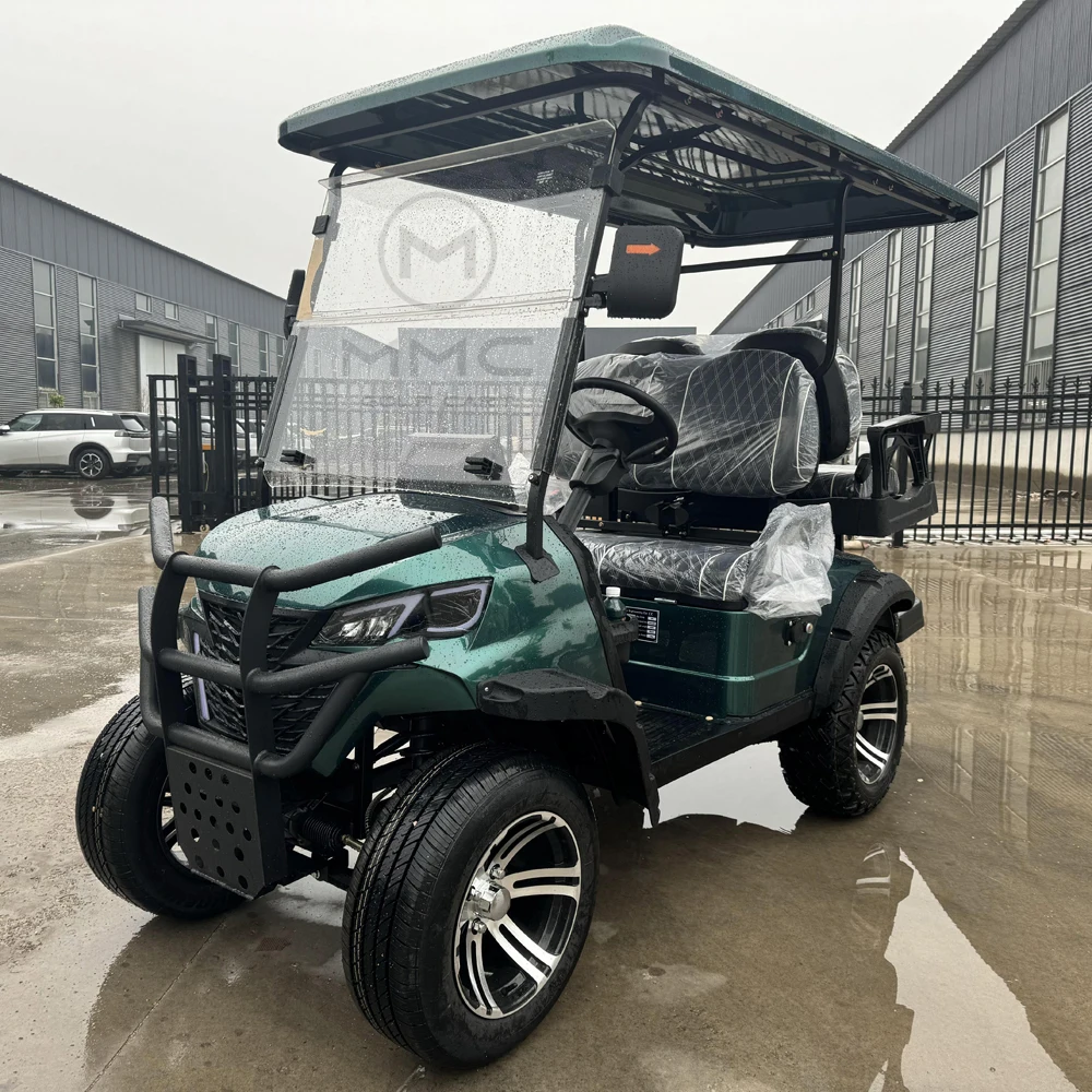 Golf Cart Rental Luxurious Street Legal Lithium Battery 2 4 6 8 Seater Electric Lifted Golf Cars Buggy Adult for Sale