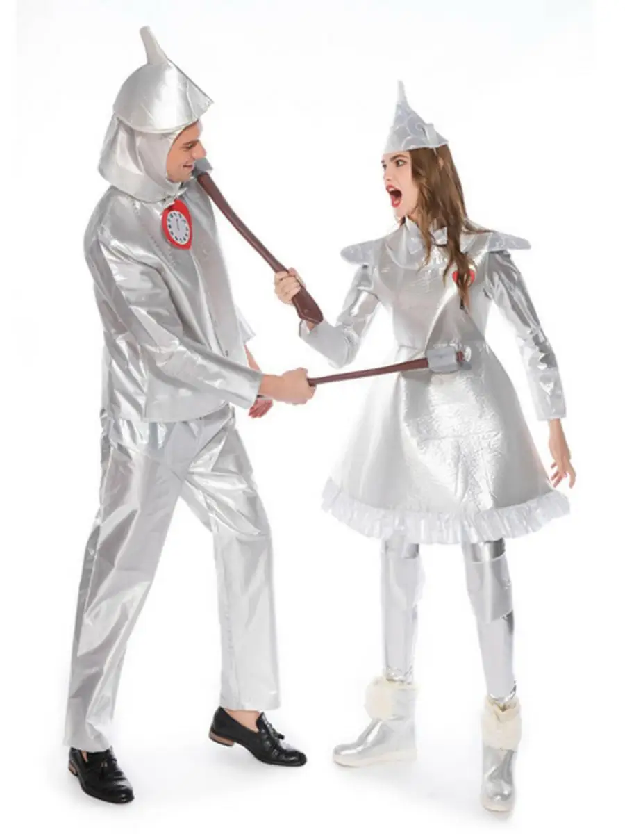 ชุดคอสเพลย์วันฮาโลวีน ชุดแฟนซีคู่รักนางฟ้าป่า ไอรอนแมน สำหรับการแสดงบนเวที ทำจากผ้าโพลีเอสเตอร์