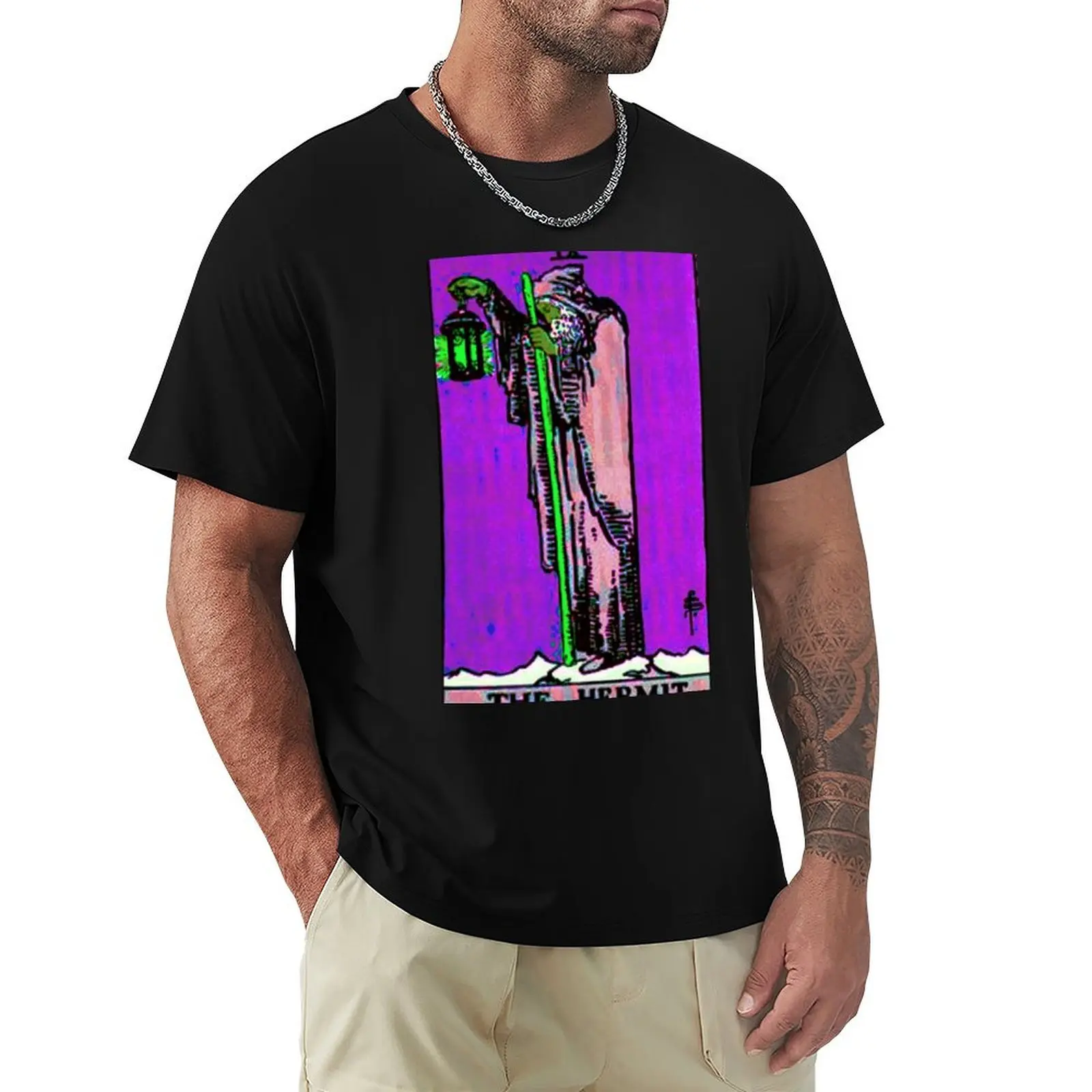 The Hermit Tarot TWISTED T-Shirt Independence Day Short Sleeve T-Shirt