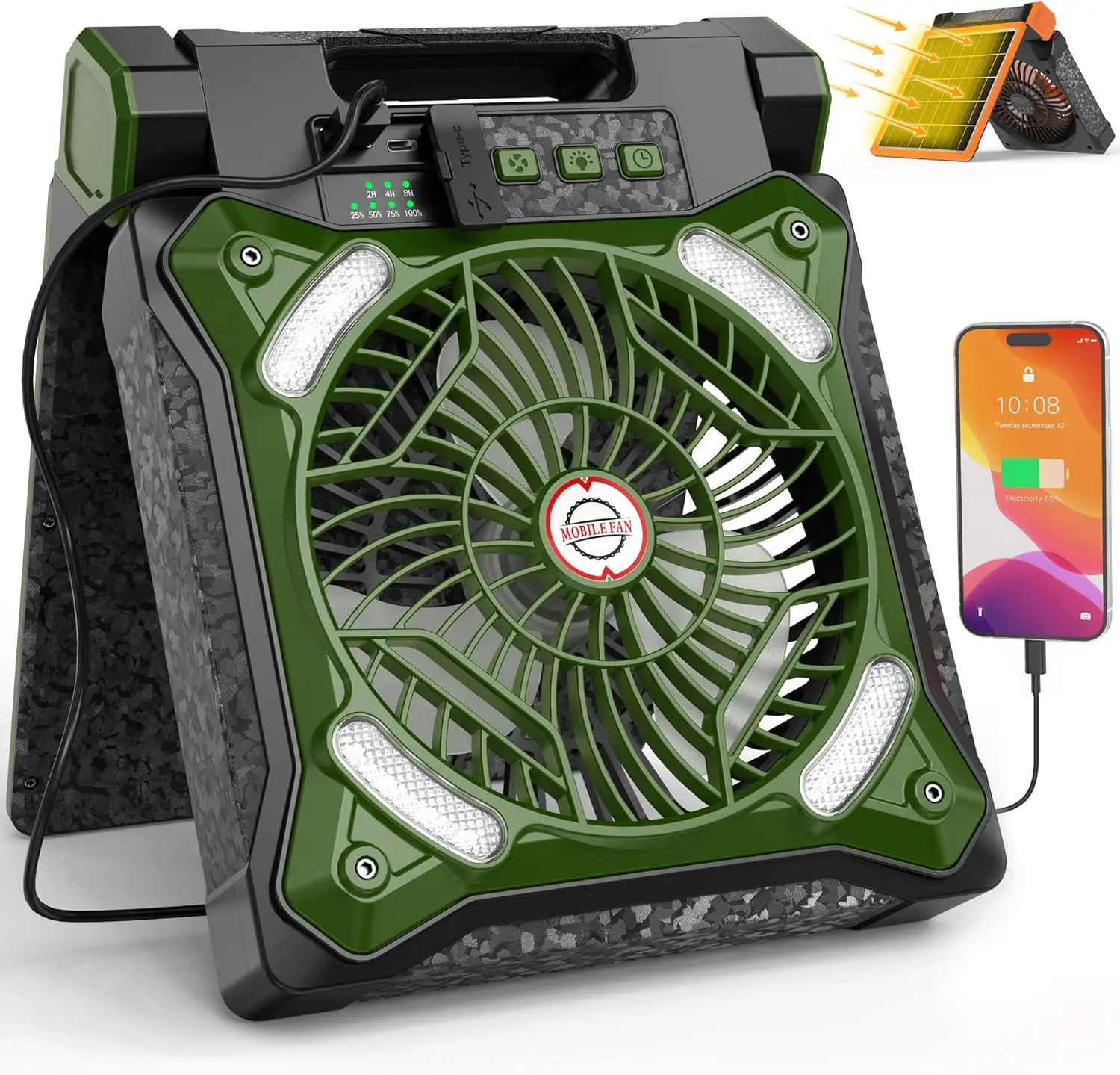 Upgraded Solar Camp…