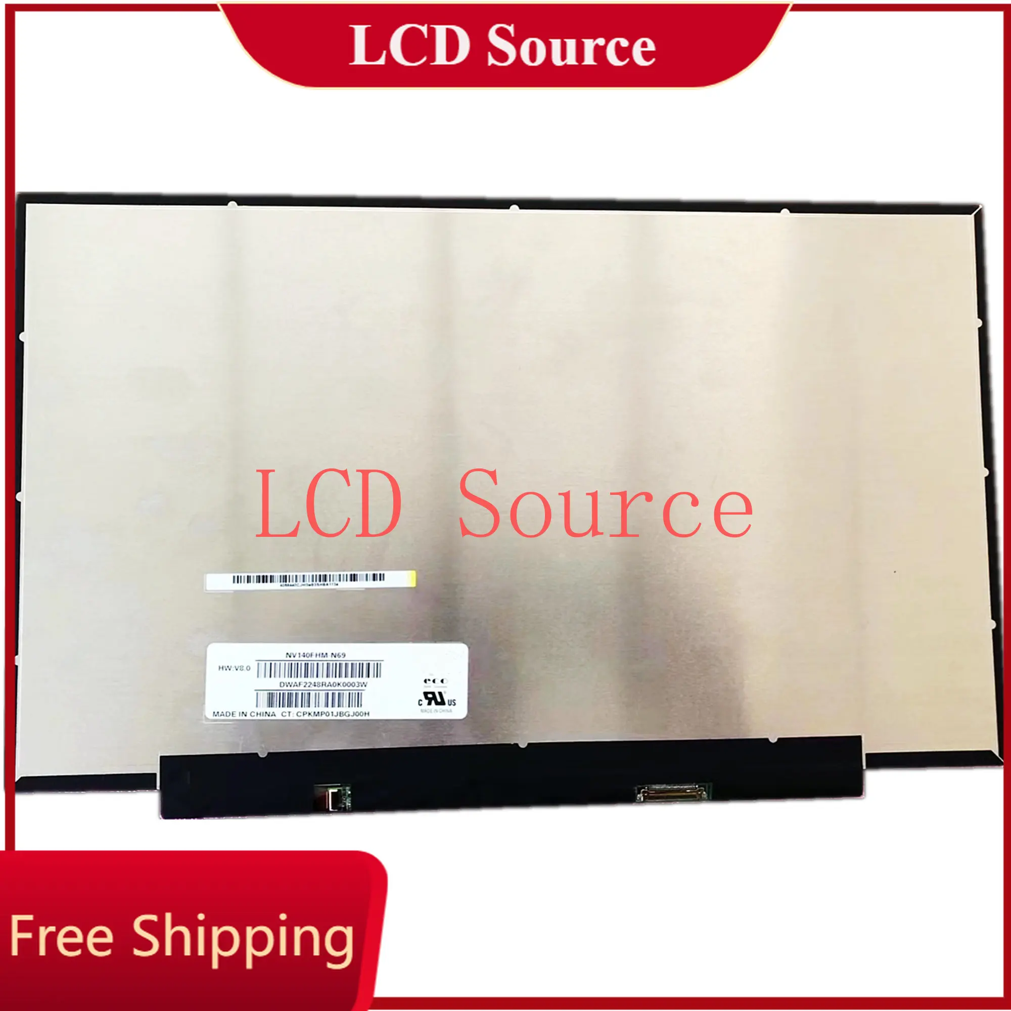 

NV140FHM-N69 14.0inch 1920×1080 Laptop 30pins Display LED LCD Replacement Screen