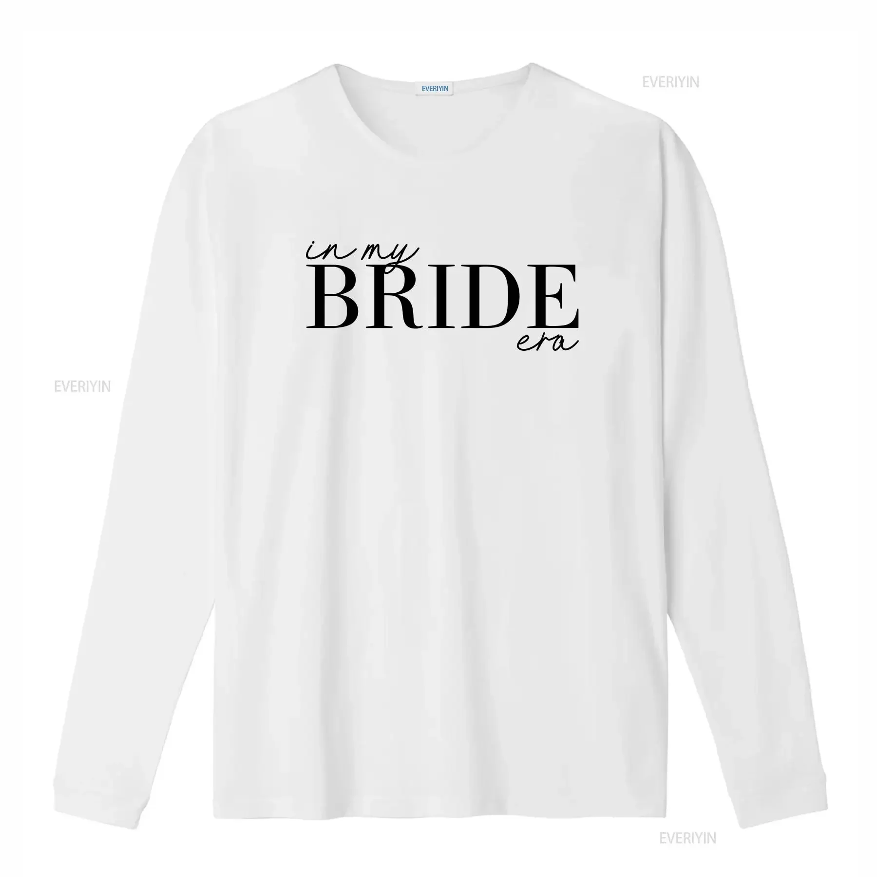 Bachelorette T Shirt In My Bride Era Funny Engagement s Future Mrs To Be Wedding Day Honeymoon vintage Washed Slightly