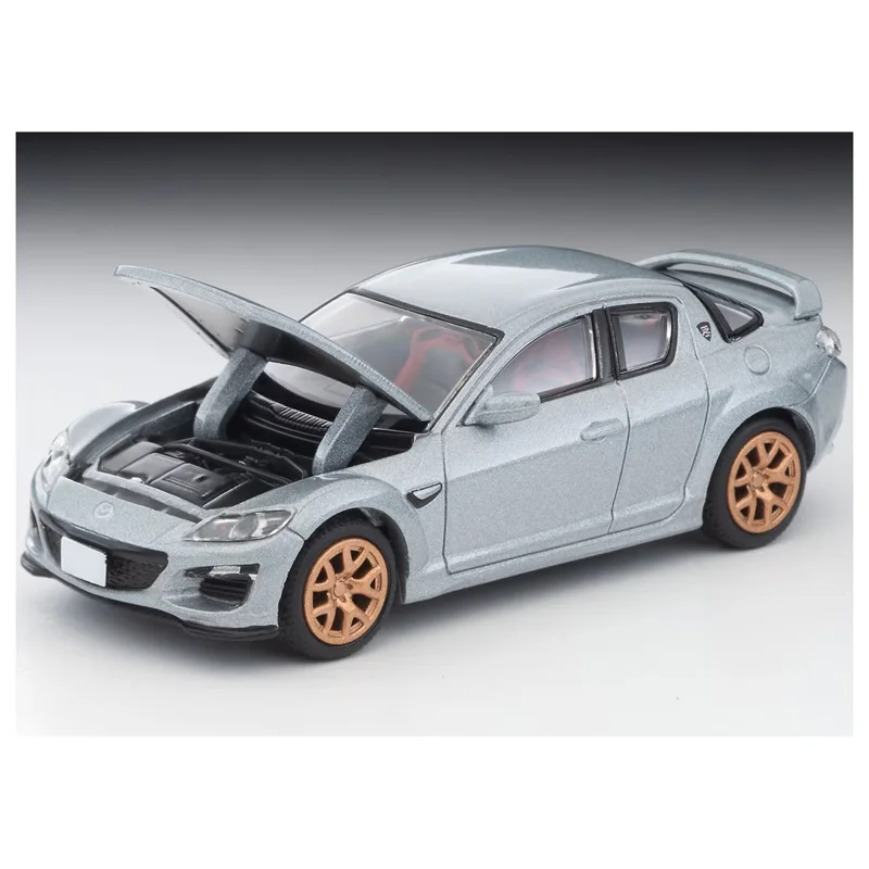 Takara Tomy Tomytec Tomica 1/64 Tlv Vol.18 Mazda RX-8 Geest R Zilver Legering Speelgoed Motor Diecast Metalen Model Geschenken