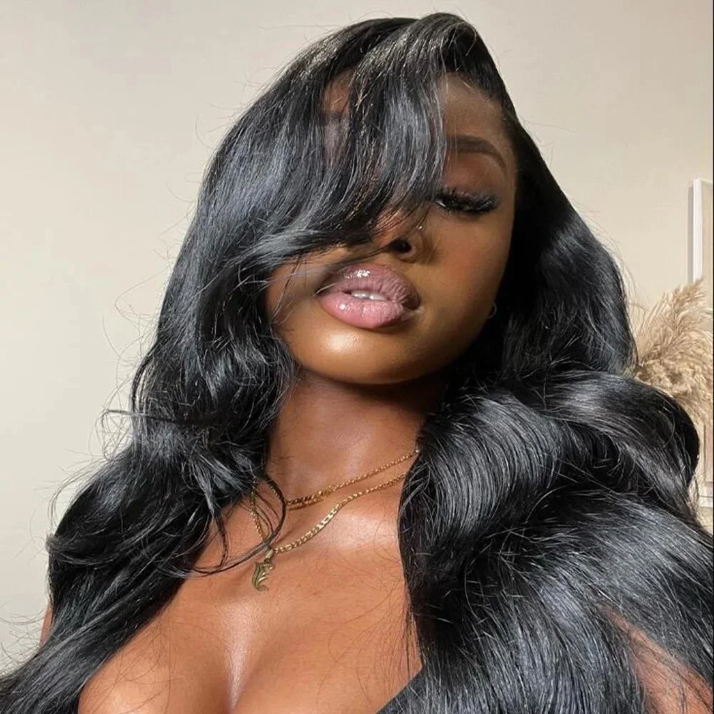 Body Wave 13x6  Lace Frontal Wigs 13x4 Transparent Lace 100% Human Hair Wigs 13X4  Lace For Cosplay Women 200 Density Wig