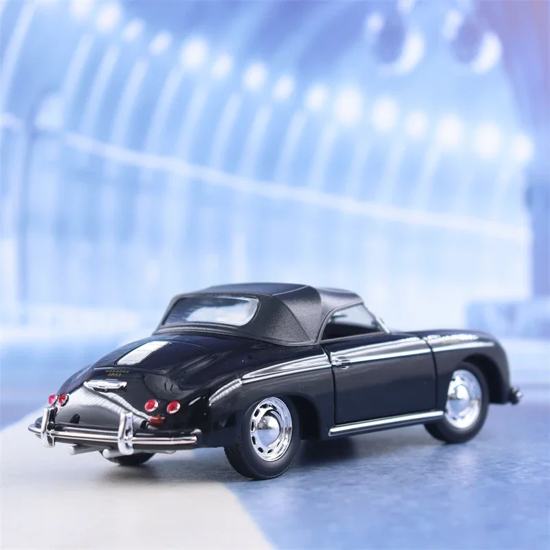 WELLY 1:24 Porsche 356A Speedster High Simulation Diecast Car Metal Alloy Model Car decoration display collection gifts B932