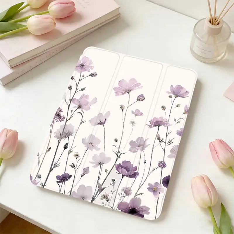 Multi‑Angle Stand Tri‑Fold TPU Soft Shell For Xiaomi Pad 5/5Pro 6/6Pro 11 inch Xiaomi Pad 7/7Pro 8/8Pro 11.2 Redmi Pad SE 11