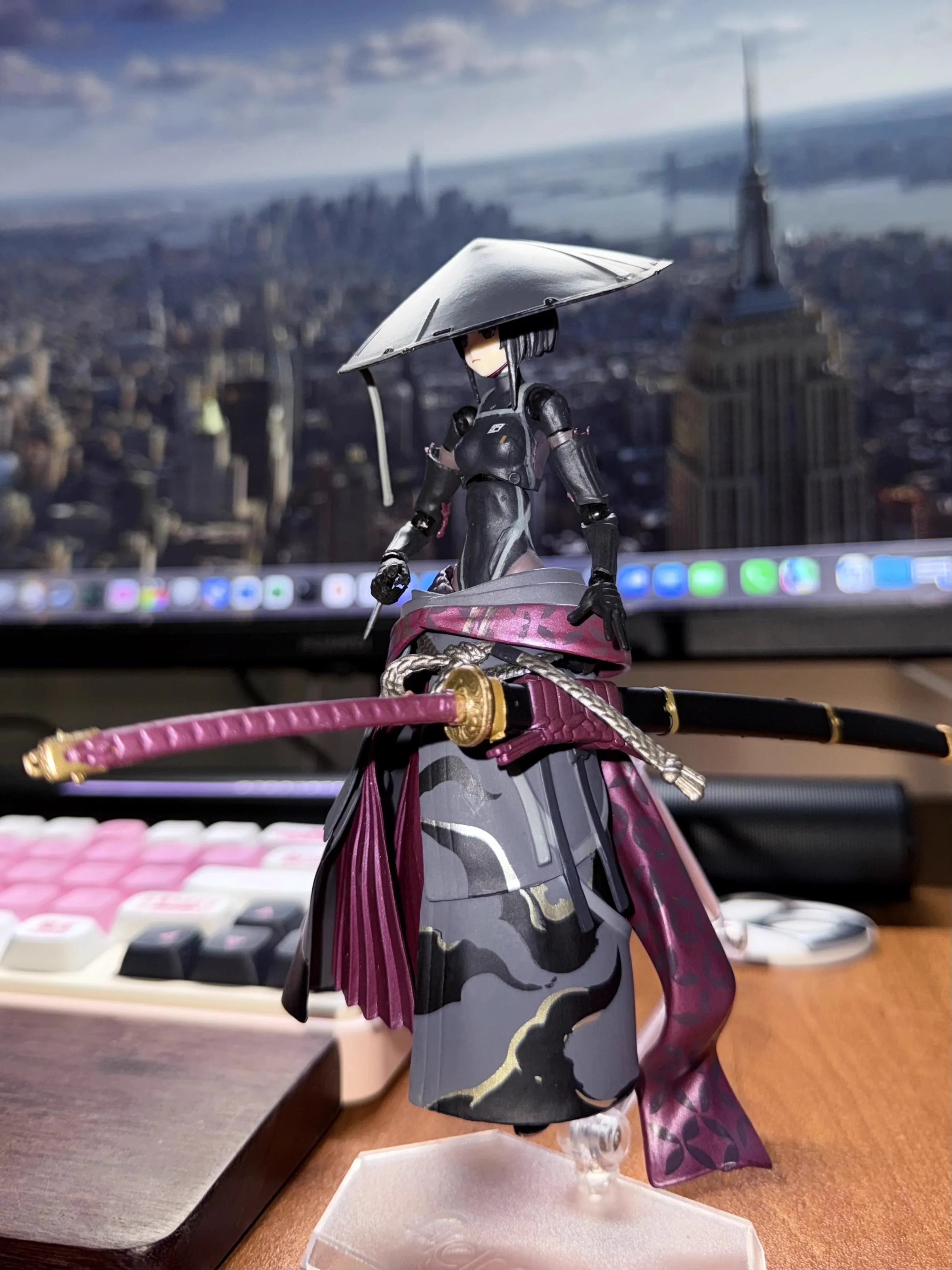 

15 см аниме FALSLANDER RONIN Q версия Joint Mobility фигурки героев ПВХ модель настольные украшения игрушки собирать подарок