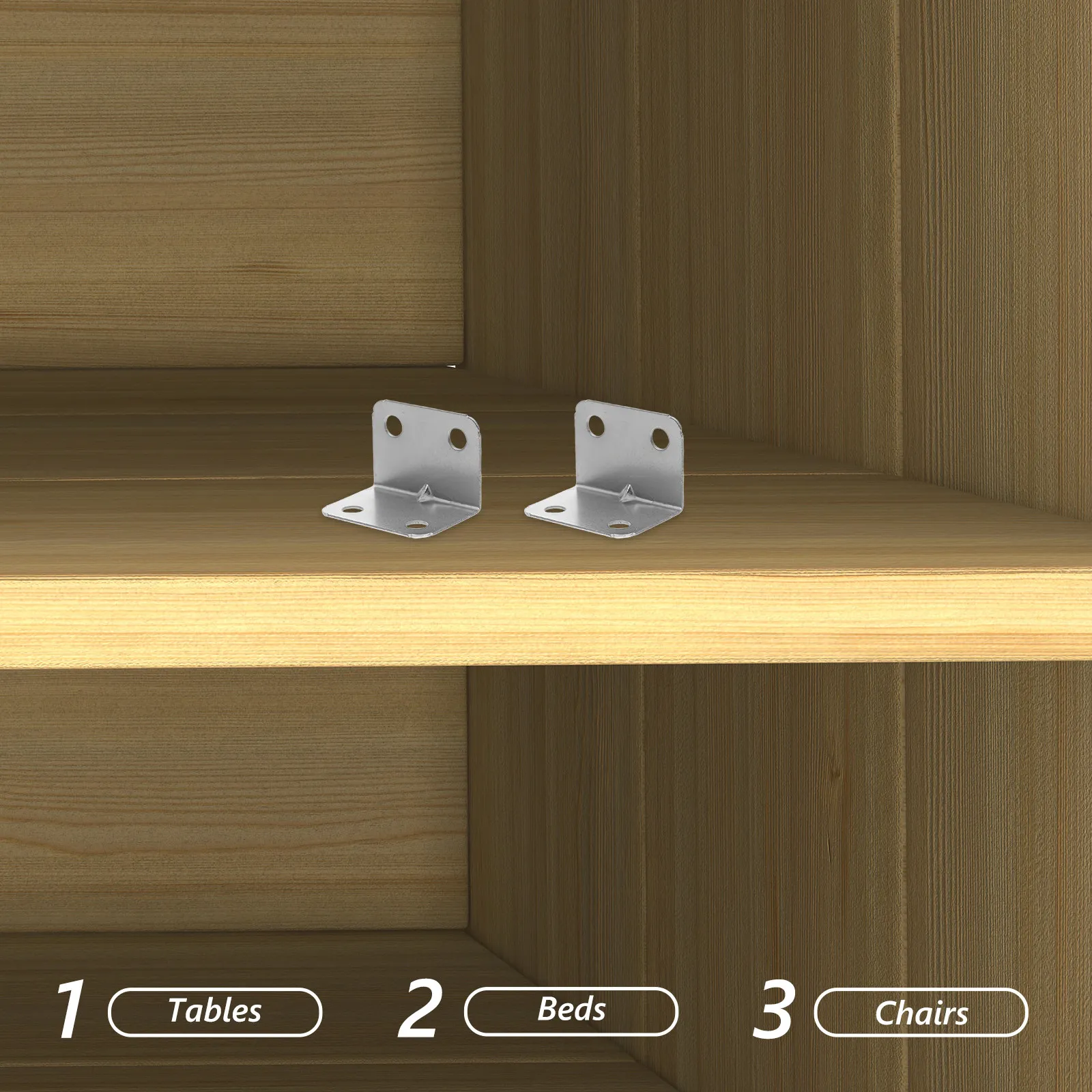 100 Adet Nikel Kaplama L Şekli - Furniture Joining Hardware incelemesi ve fiyatı