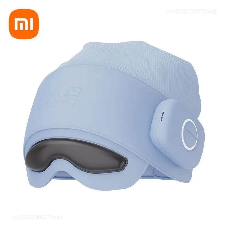 

Массажер для головы Xiaomi, электрический модернизированный беспроводной умный массажер для головы и глаз, горячий компресс для глаз для расслабления, улучшения сна, снятия стресса
