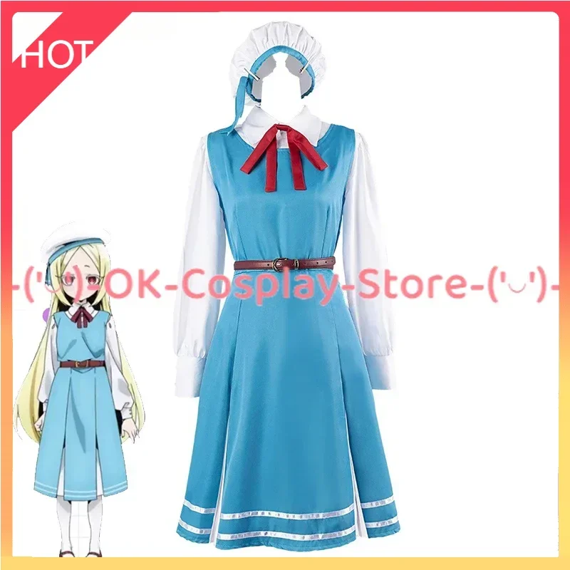 Morino Korisu Cosplay Costume Anime Gushing over Magical Girls Cosplay Dress Suit With Hat Halloween Party Clothing Custom Made