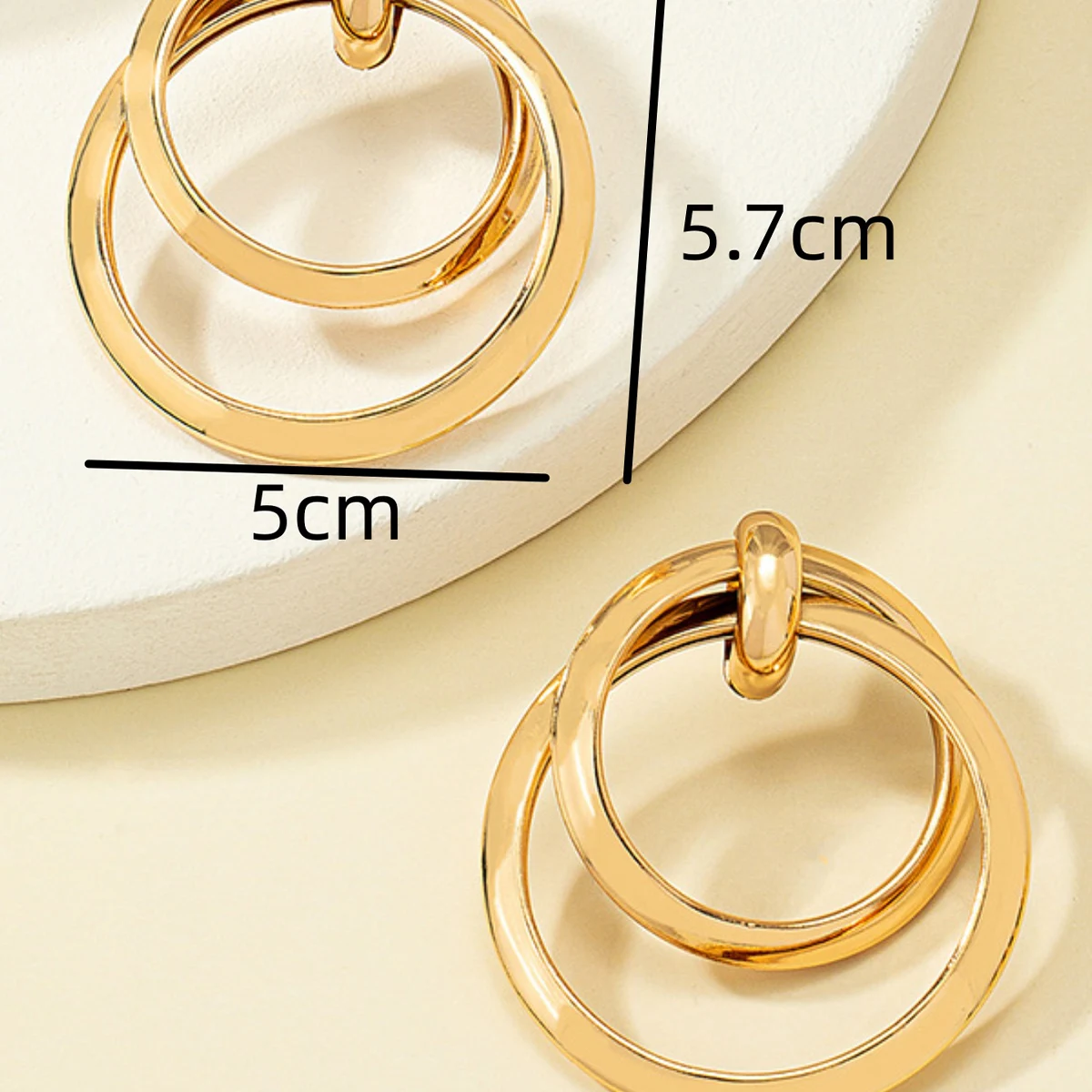 2PC Women\'s Fashion Design Earrings Jewelry Accessories Suitable for Date, Party, Festival Gifts