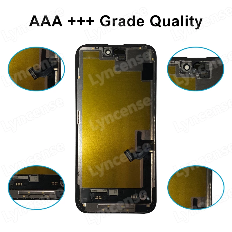 15 Plus OLED Pantalla Para iPhone 15 Plus LCD Display Incell Con 3D Touch Screen Assembly Factory Display Replacement Digitizer 3