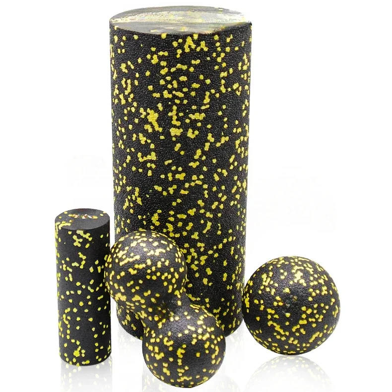 

y h y GRASSFIT 4in1 EPP Foam Roller Set Peanut Massage ball faszenrolle set for Back Spine Neck leg shoulders tightness muscle