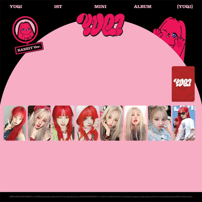 Kpop Idol 8 pcs/set Cartes Druo (G)I-DLE Photocards Photo Carte Postale pour GérCollection