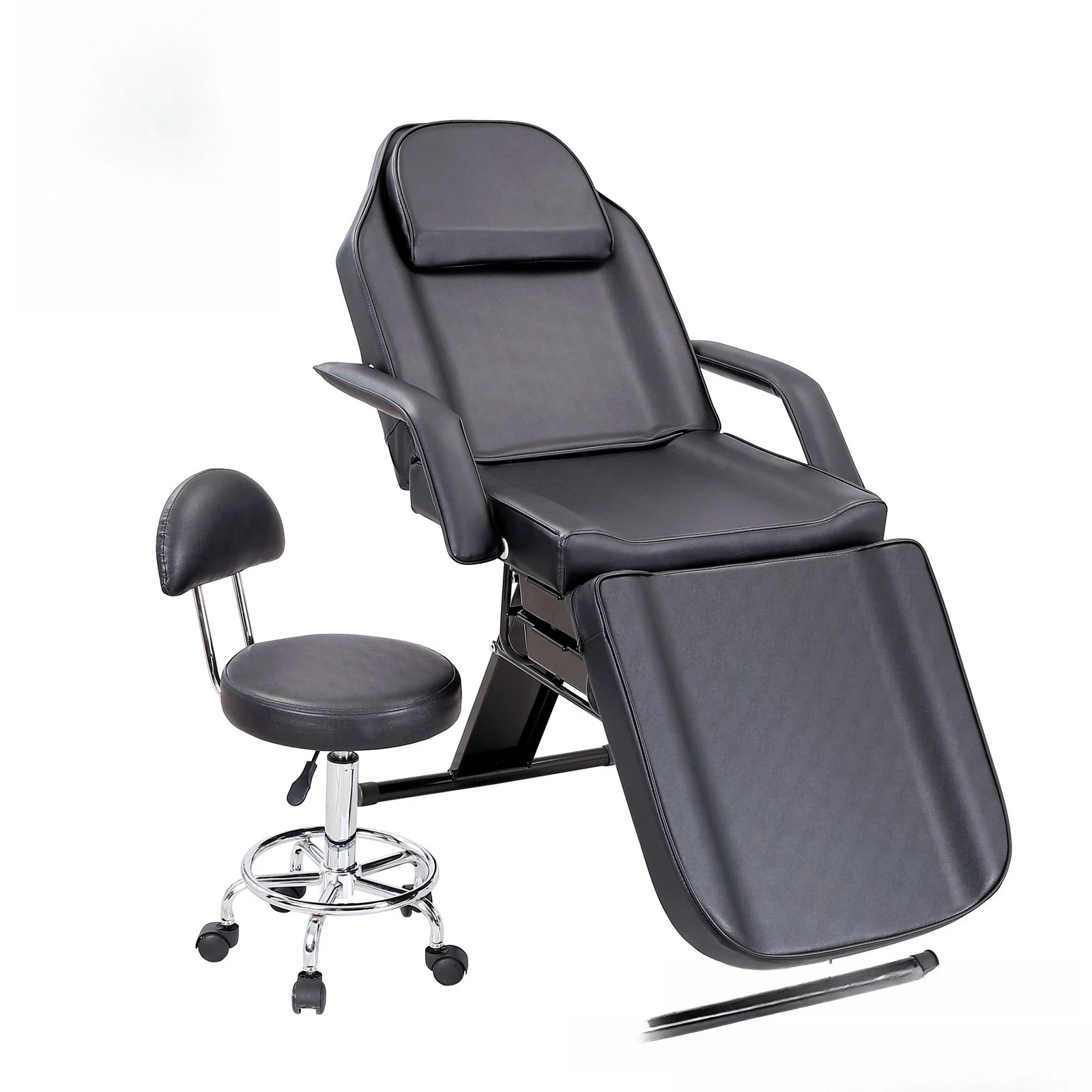 Tattoo embroidery eyelash massage bed, beauty salon with towel hook, special body massage bed