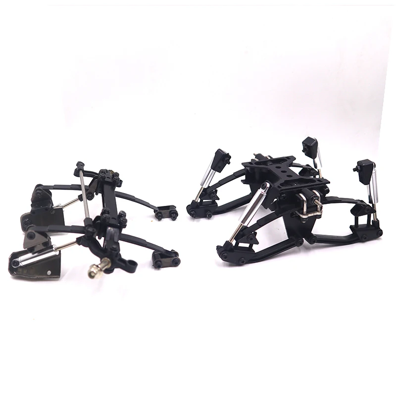 Metal Front/rear Suspension Rear Through Axle Kit for 1/14 Tamiya RC Truck Trailer Scania 770S Actros 3363 Volvo MAN F2000 Parts