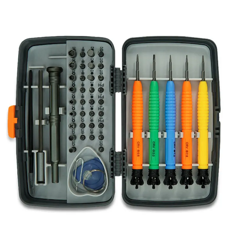 45 In 1 Screwdriver Set Precision Screw Driver Bit Magnetic Torx Phillips Hex Slotted Y type bits Handle Phone Repair Hand Tools