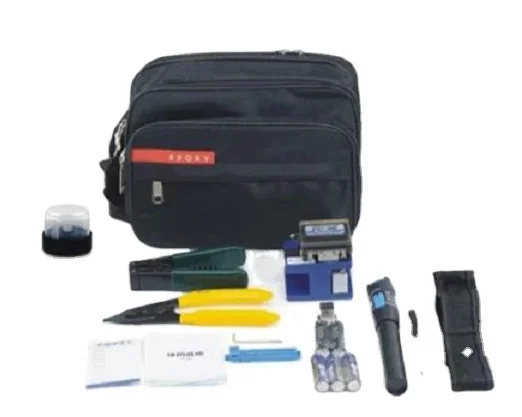 

APT ftth fiber optic tool kit fiber optic tool power meter cleaver power meter tool kit box