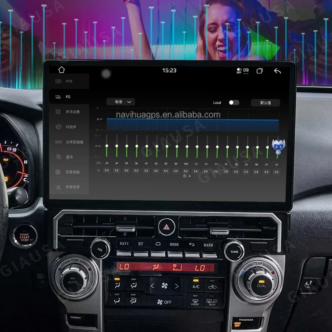 Android Auto Car Radio For Toyota 4 Runner 2009 - 2023 Intelligent Systems Wireless Carplay Multimedia Video Player GPS WIFI BT