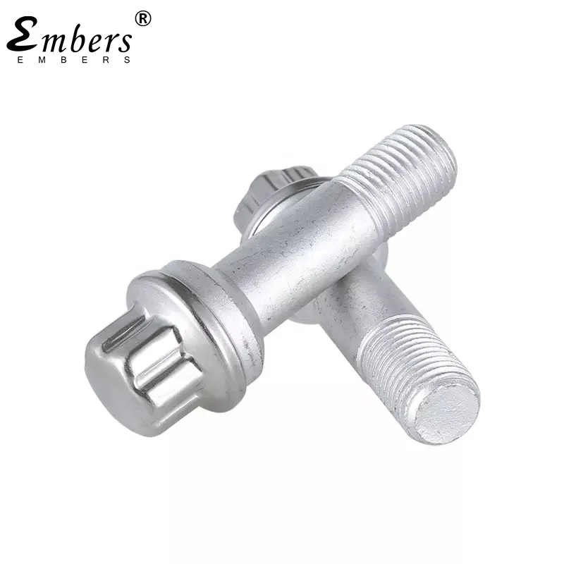 Embers High Quality 10.9 For Mercedes-Benz Wheel Anti-Theft Bolts Car Accessories 10PCS